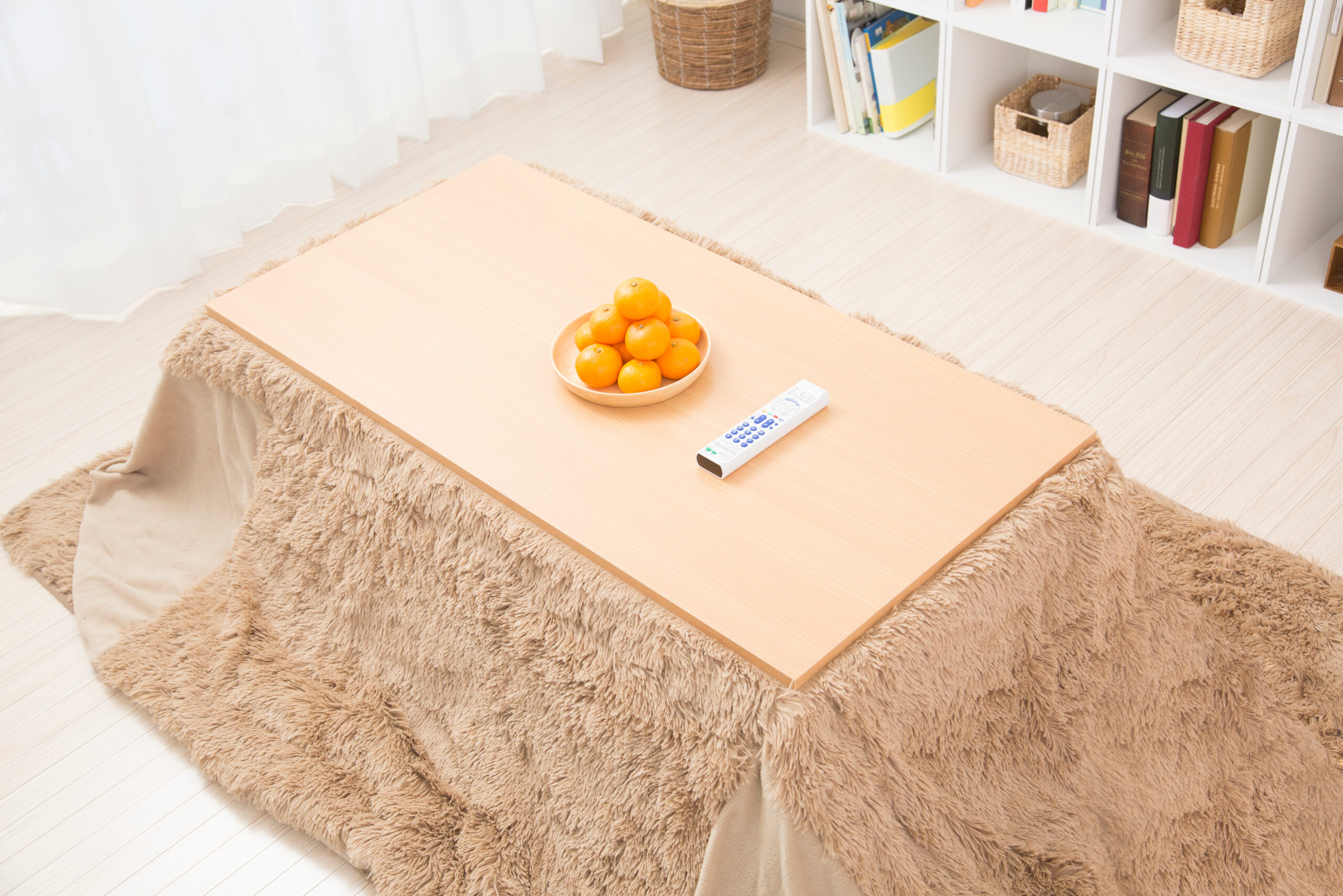 こたつ布団(テーブルは無。)(クリーニング済) こたつ布団(テーブルは無