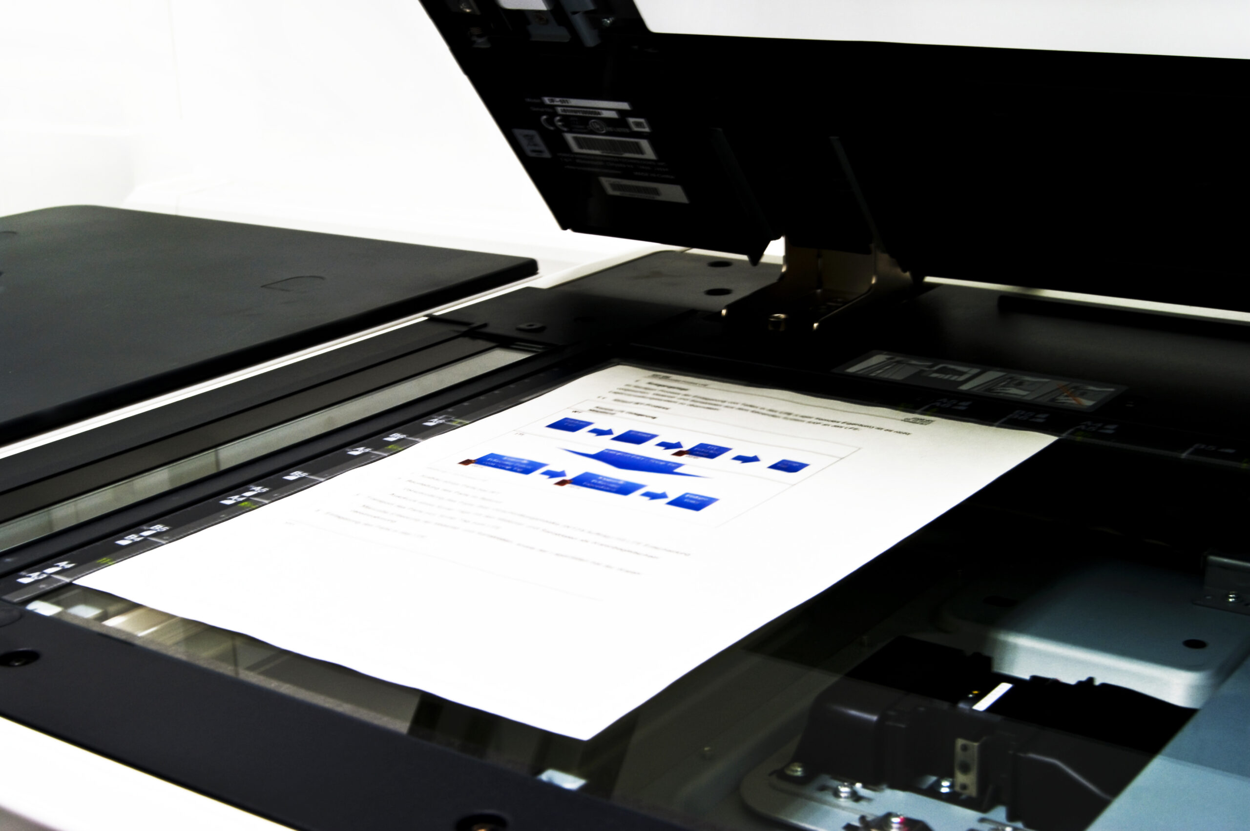 大型スキャナ A3スキャン可能