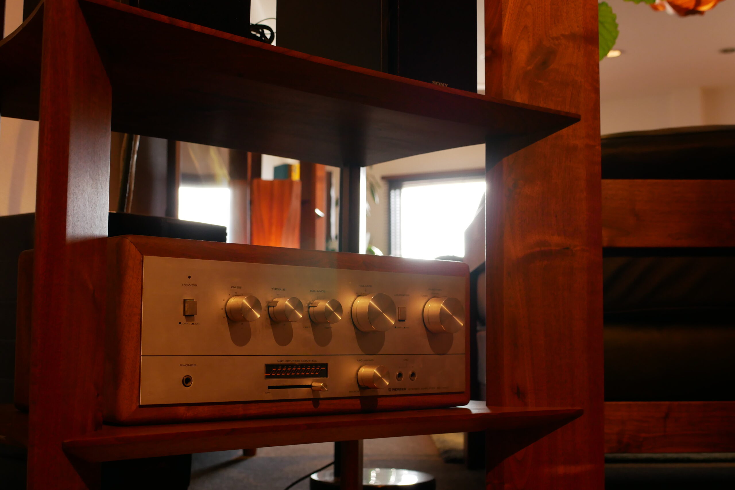 TAOC 3段 オーディオラック キャスター付 防振 設置台 TAOC 3段