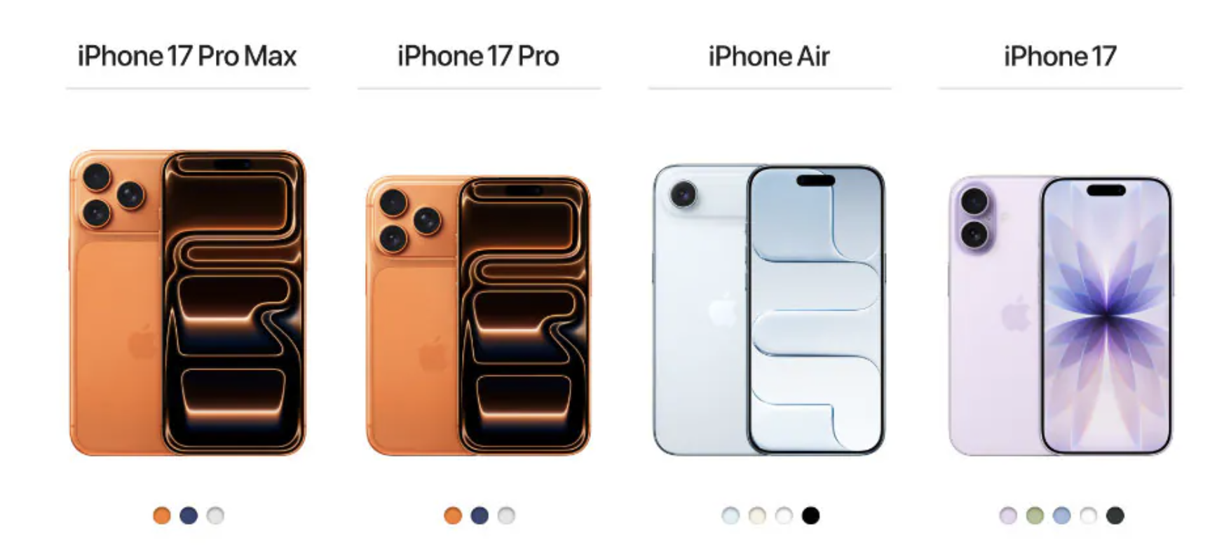 iPhone17の発売日・価格・性能まとめ！Air・Pro・Pro Maxの違いを